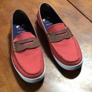 Cole Haan Men's Red Loafers | Size 10.5M